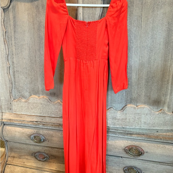 Reformation Red/Orange Midi - Picture 2 of 5